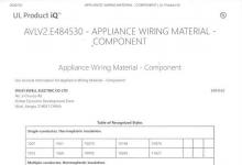 勝維 UL認(rèn)證證書(shū)